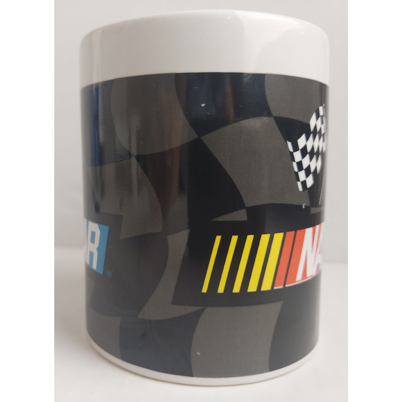 VTG NASCAR Coffee Tea Mug 2003 Black Color Logo Car Auto Racing Sherwood Brands - Picture 4 of 7